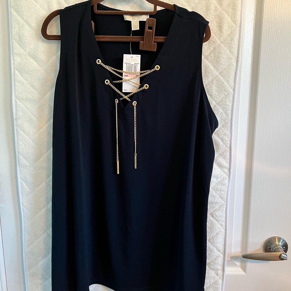 Michael Kors Silk Tank Top